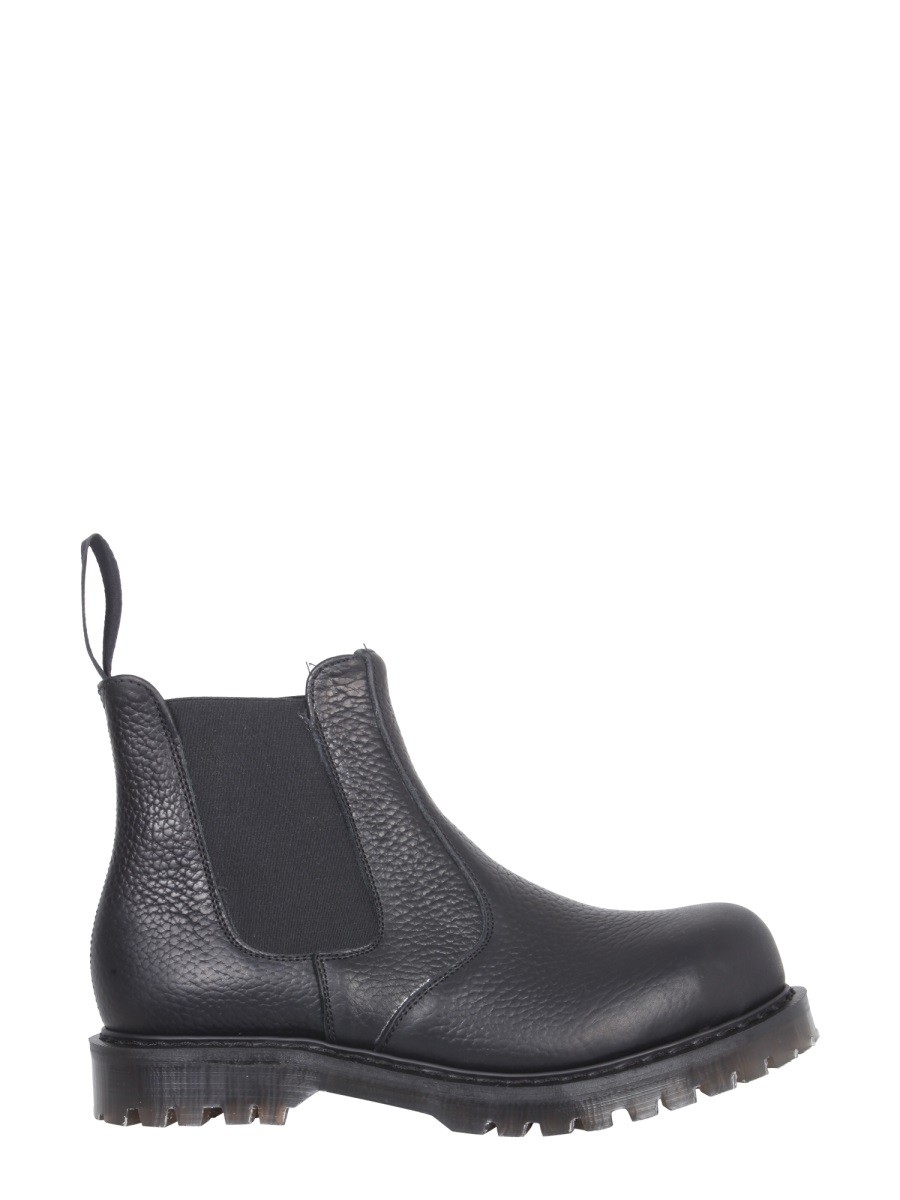 Explore the authentic YMC X SOLOVAIR women's LEATHER BOOTS in Black
