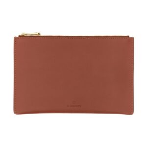 Refresh your wardrobe with the Il Bisonte women's LEATHER CASE in Bordeaux