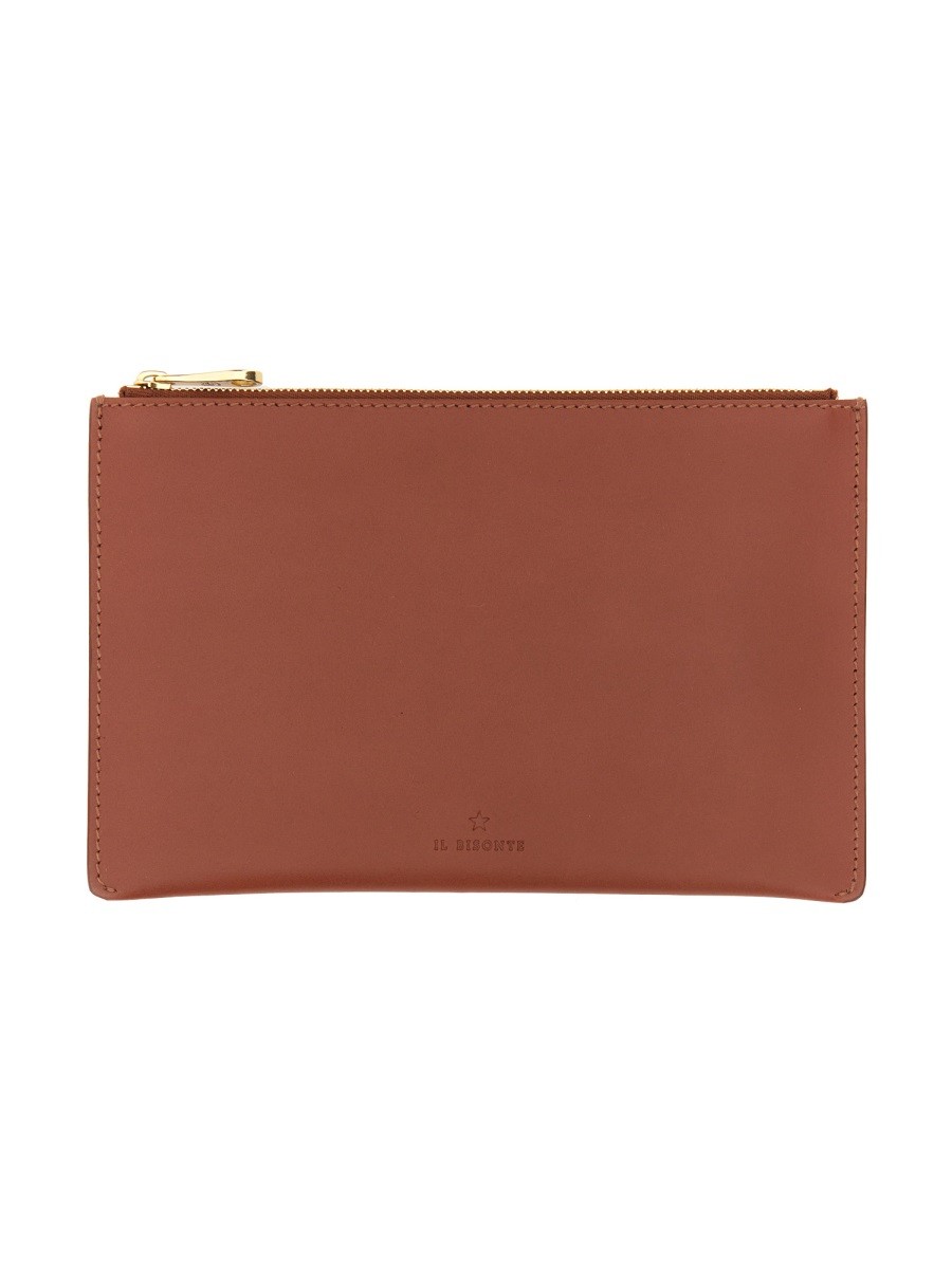 Refresh your wardrobe with the Il Bisonte women's LEATHER CASE in Bordeaux
