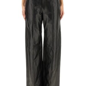 Explore the authentic Isabel Marant women's LEATHER "CIARRA" PANTS in Black