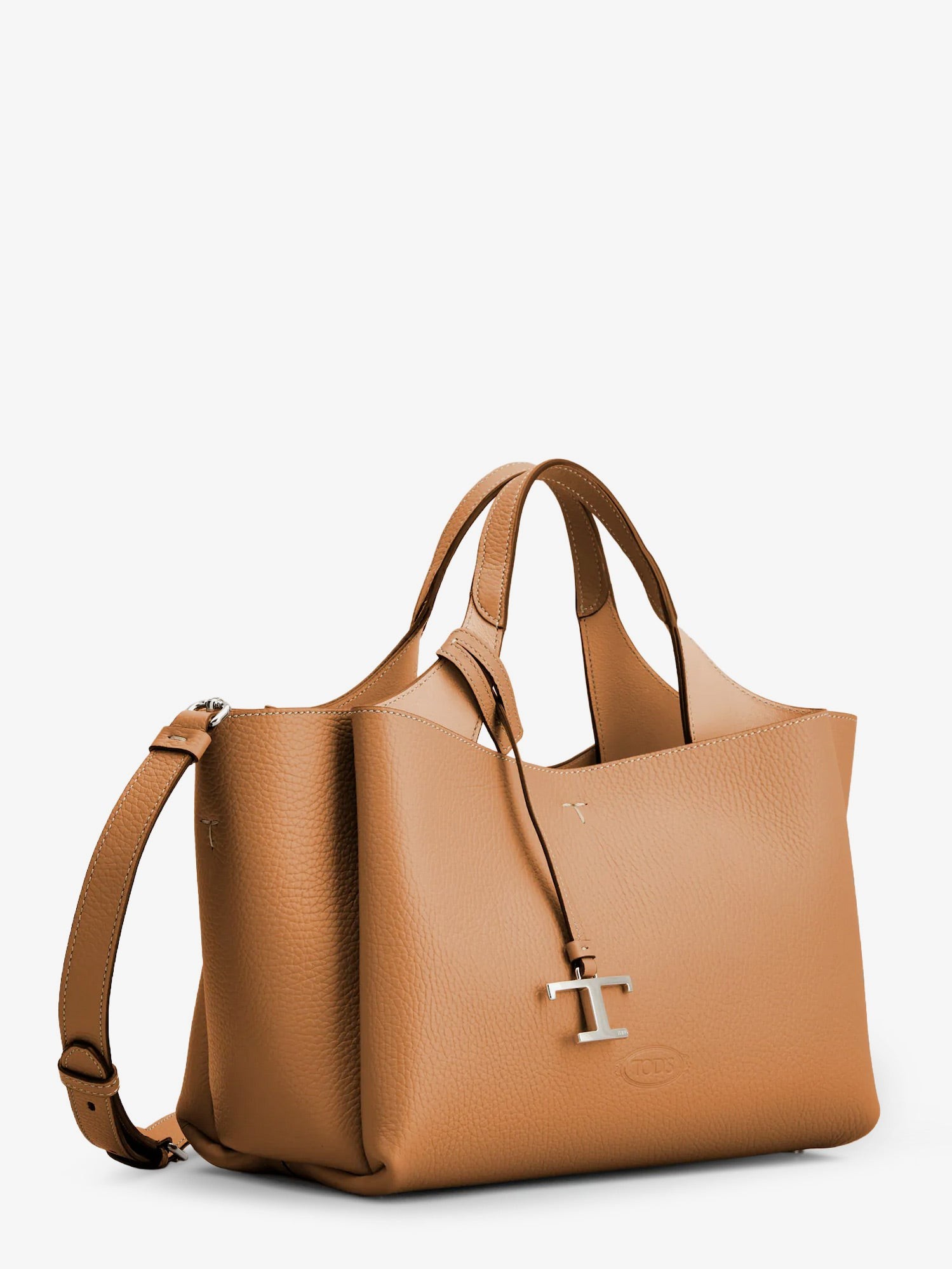 TOD'S – Leather crossbody bag : Color - KENIA SCURO, Size - UNI - Image 3