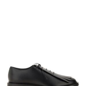 Discover the authentic Max Mara women's LEATHER DERBY. in Black