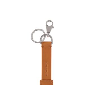 Elevate your look with the Il Bisonte men's LEATHER KEY RING in Brown