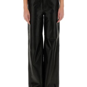 Explore the authentic MICHAEL BY MICHAEL KORS women's LEATHER PANTS in Black
