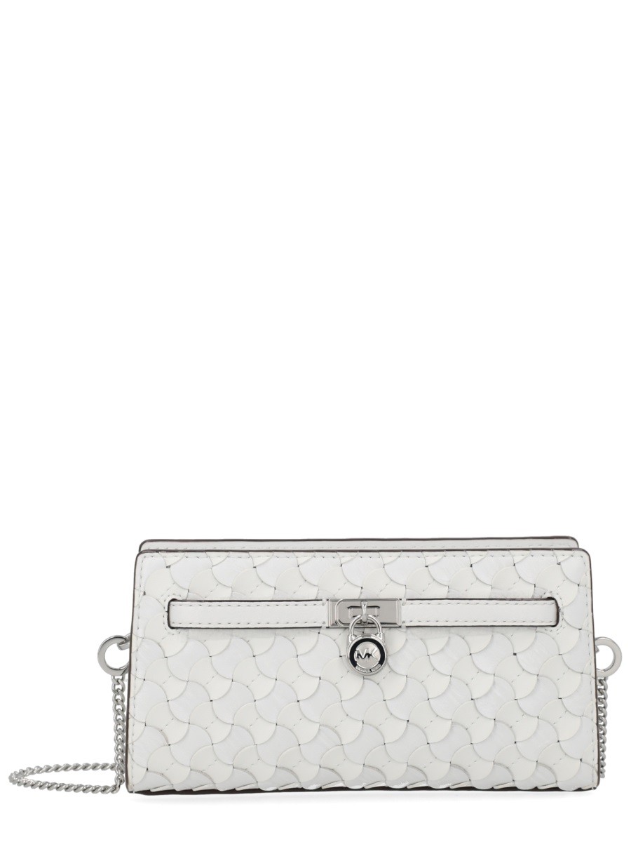 Explore the authentic MICHAEL BY MICHAEL KORS women's LEATHER SHOULDER BAG in White