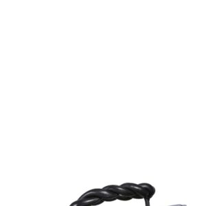 Discover the authentic RED (V) women's LEATHER SLIDE SANDALS in Black