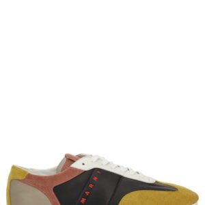 Elevate your look with the Marni men's LEATHER SNEAKER in MULTICOLOUR