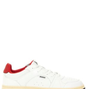 Discover the authentic Hugo men's LEATHER SNEAKER in White