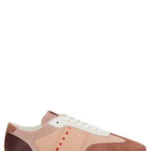 Discover the authentic Marni women's LEATHER SNEAKER in Nude