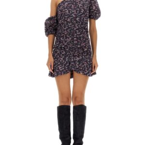 Refresh your wardrobe with the MARANT ETOILE women's "LECIA" DRESS in Black
