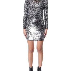 Discover the authentic MICHAEL BY MICHAEL KORS women's LEOPARD DRESS in Grey