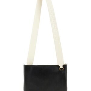 Refresh your wardrobe with the JIL SANDER women's LG LEATHER LINK BAG in Black