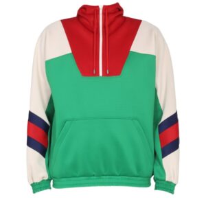 Explore the authentic Gucci men's LIGHTWEIGHT NEOPRENE ZIPPERED JACKET in MULTICOLOUR
