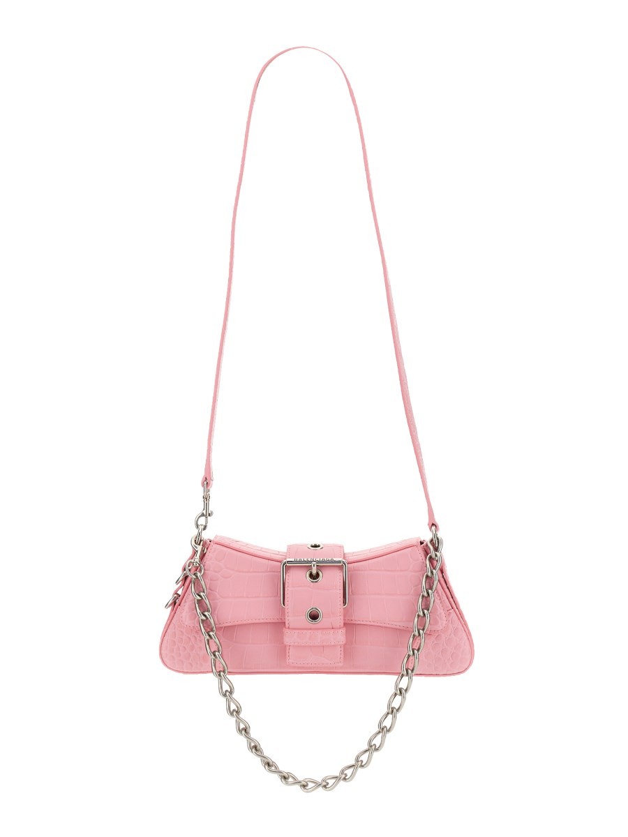 Refresh your wardrobe with the Balenciaga women's LINDSAY SHOULDER BAG in Pink