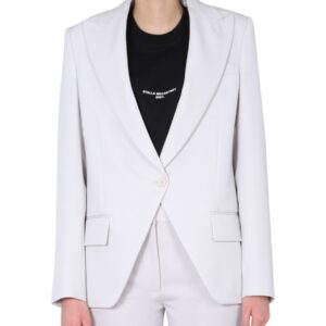Explore the authentic stella mccartney women's LINDSAY TAILORED JACKET in Grey