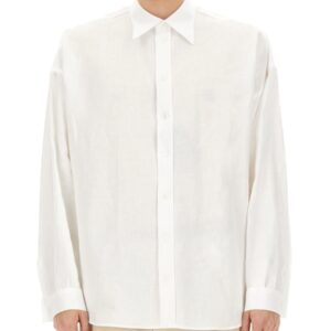 Discover the authentic Dolce & Gabbana men's LINEN SHIRT in White