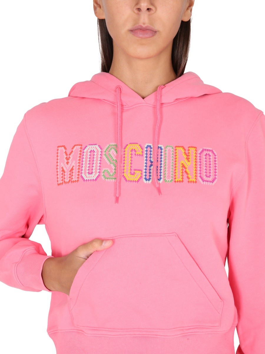 LOGO CROCHET SWEATSHIRT - Image 4