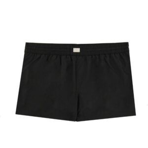 Explore the authentic Dolce & Gabbana men's LOGO PLAQUE SWIMSUIT in Black