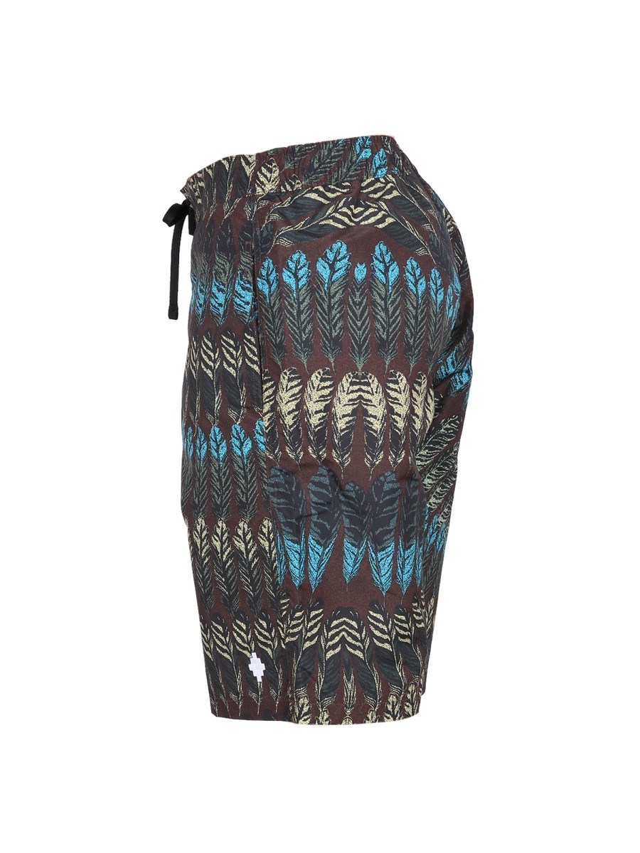 LOGO PRINT BOXER SWIMSUIT - Image 3