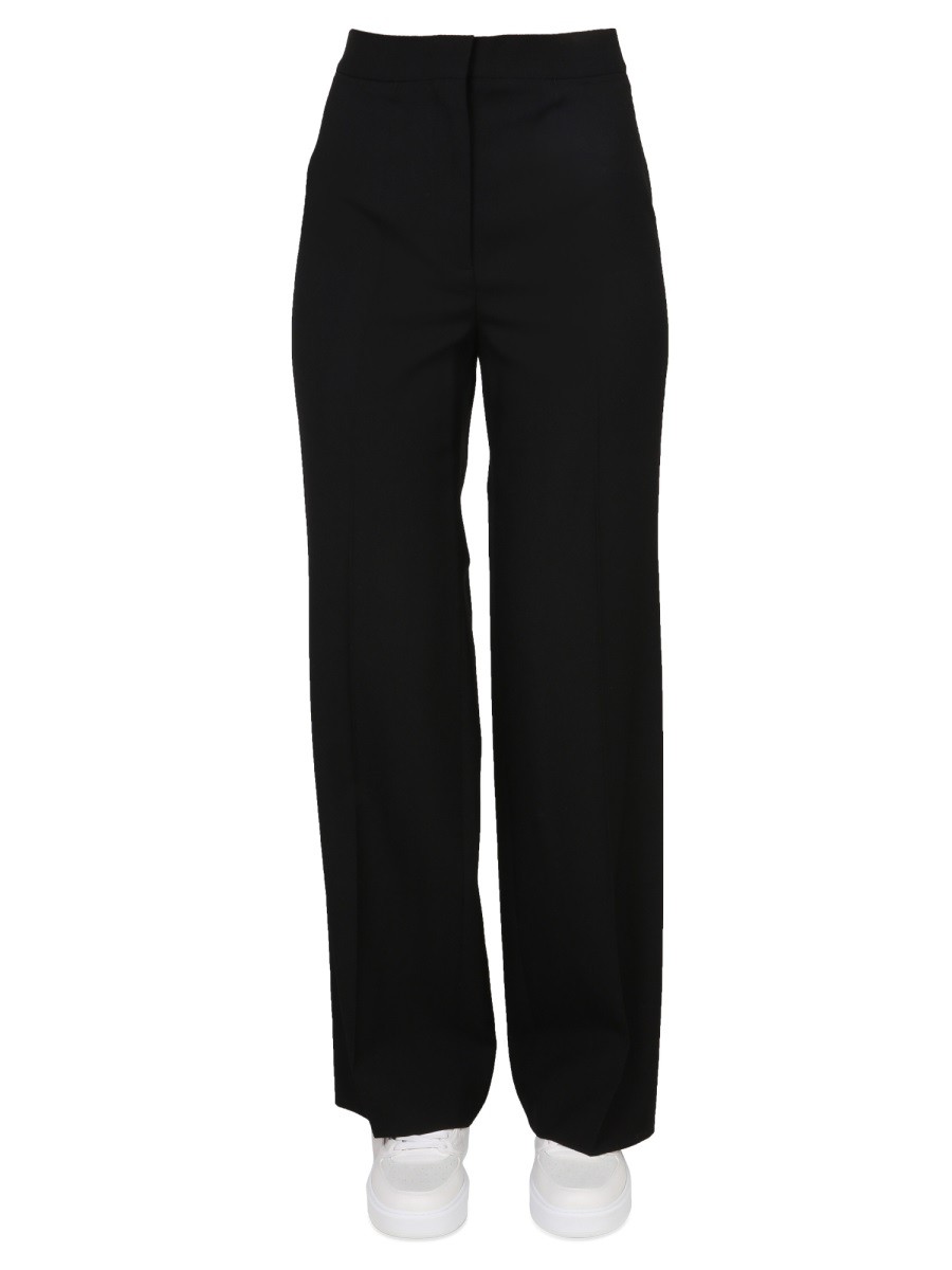 Discover the authentic stella mccartney women's LOGO PRINT T-SHIRT in Black