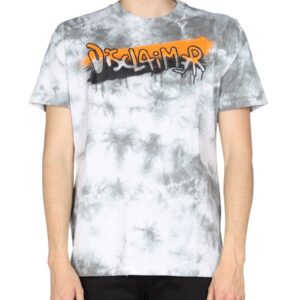 Elevate your look with the Disclaimer men's LOGO PRINT T-SHIRT in Grey