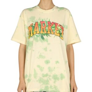 Refresh your wardrobe with the MARKET unisex LOGO PRINT T-SHIRT in MULTICOLOUR