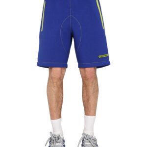 Refresh your wardrobe with the Moschino men's LOGO SHORT in Blue