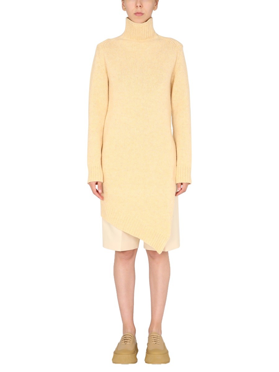 LONG ASYMMETRIC SWEATER - Image 3