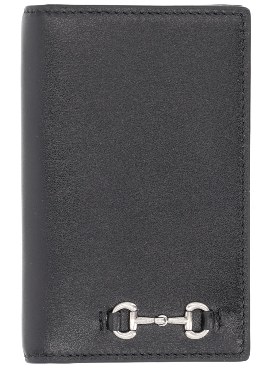 Discover the authentic Gucci men's LONG CARD HOLDER in Black