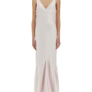 Refresh your wardrobe with the Sportmax women's LONG DRESS "KATIA" in Pink