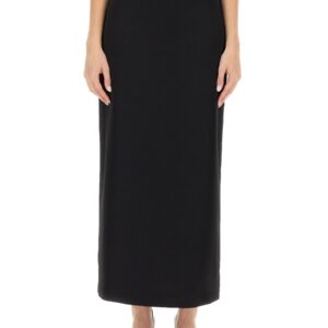 Refresh your wardrobe with the Lanvin women's LONG SKIRT in Black