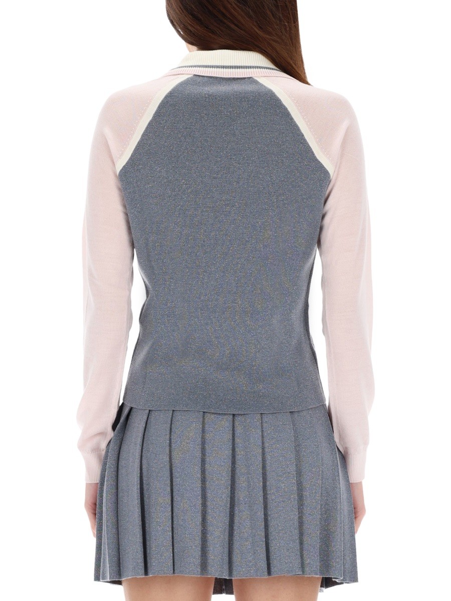 LONG SLEEVE TENNIS POLO SHIRT - Image 3