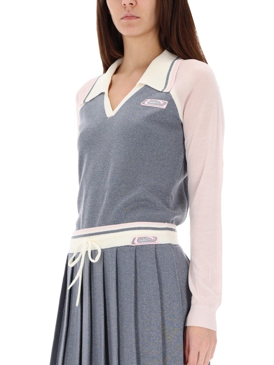 LONG SLEEVE TENNIS POLO SHIRT - Image 4
