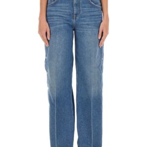 Discover the authentic stella mccartney women's LOOSE FIT JEANS in DENIM