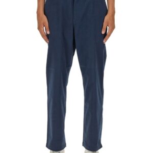 Refresh your wardrobe with the PS BY PAUL SMITH men's LOOSE FIT PANTS in Blue