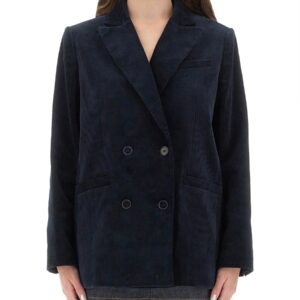 Discover the authentic A.P.C. women's "LUCY" JACKET in Blue