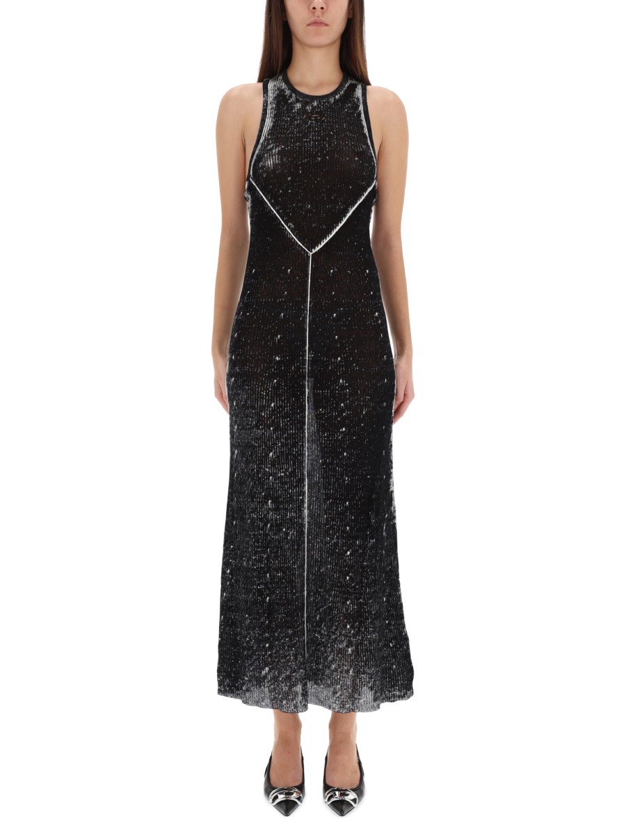 Discover the authentic Diesel women's "M-RAB" DRESS in Red