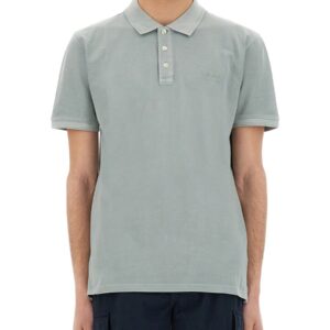 Refresh your wardrobe with the Woolrich men's "MACKINACK" POLO SHIRT in GREEN