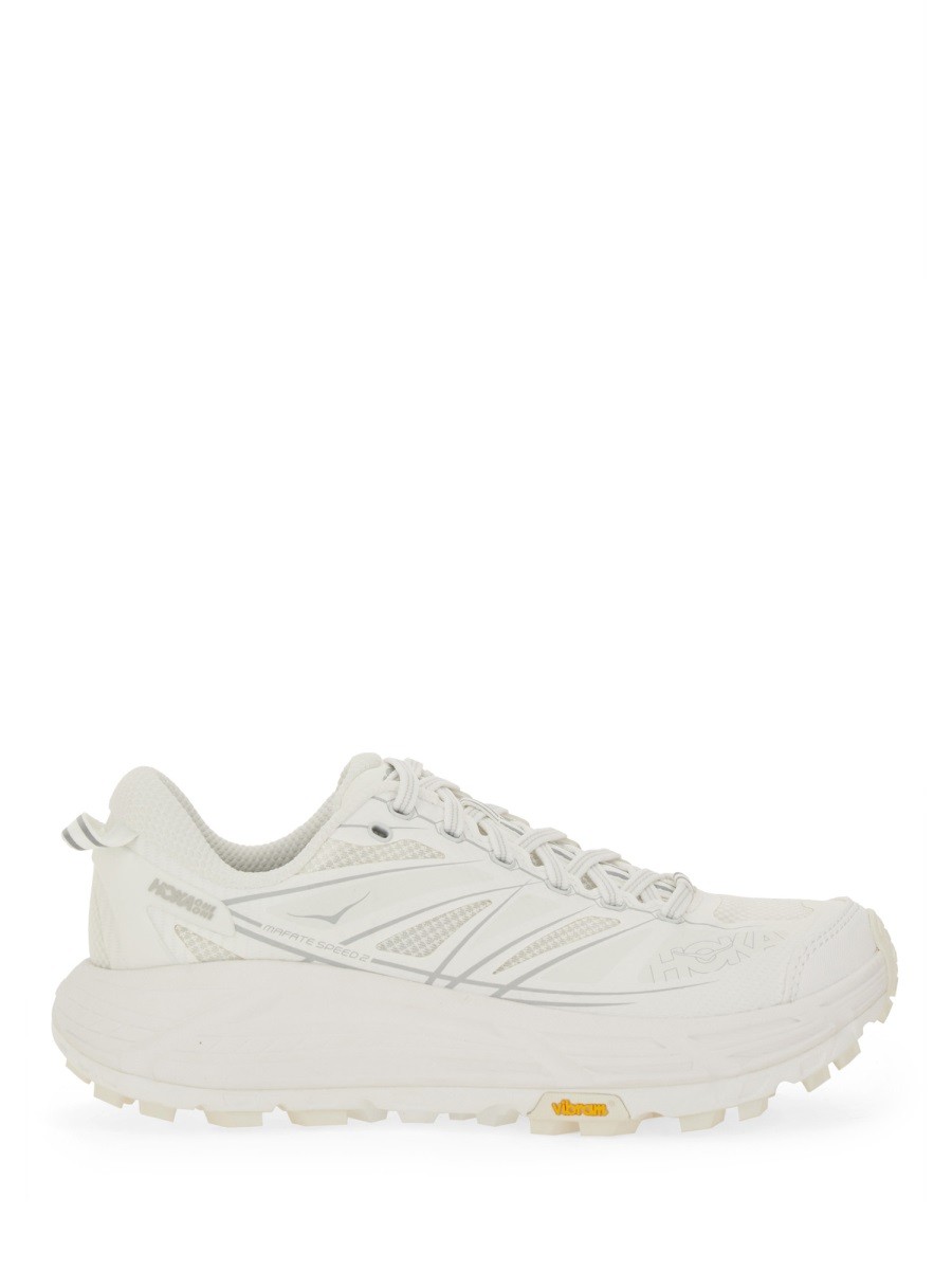 Refresh your wardrobe with the HOKA unisex MAFATE "SPEED 2" SNEAKER in White