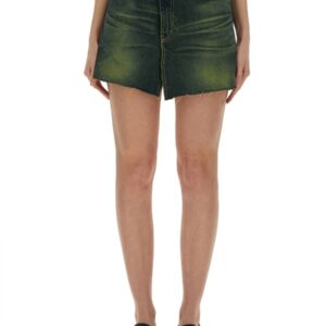 Refresh your wardrobe with the Our Legacy women's MALIBU "COVER" SKIRT in GREEN