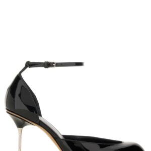Discover the authentic Sportmax women's MARY JANE PUMPS "NICE" in Black