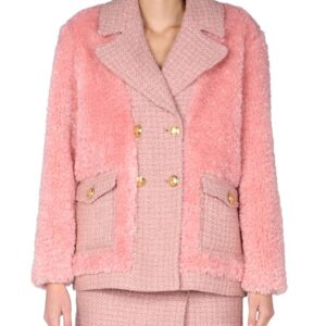 Discover the authentic Boutique Moschino women's MAT JACKET in Pink