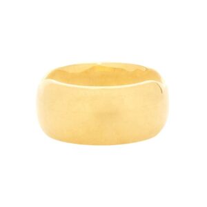 Discover the authentic Balenciaga women's MAXI BAND RING in gold