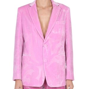 Discover the authentic Etro women's MAXI PAISLEY PATTERNED JACKET in Pink