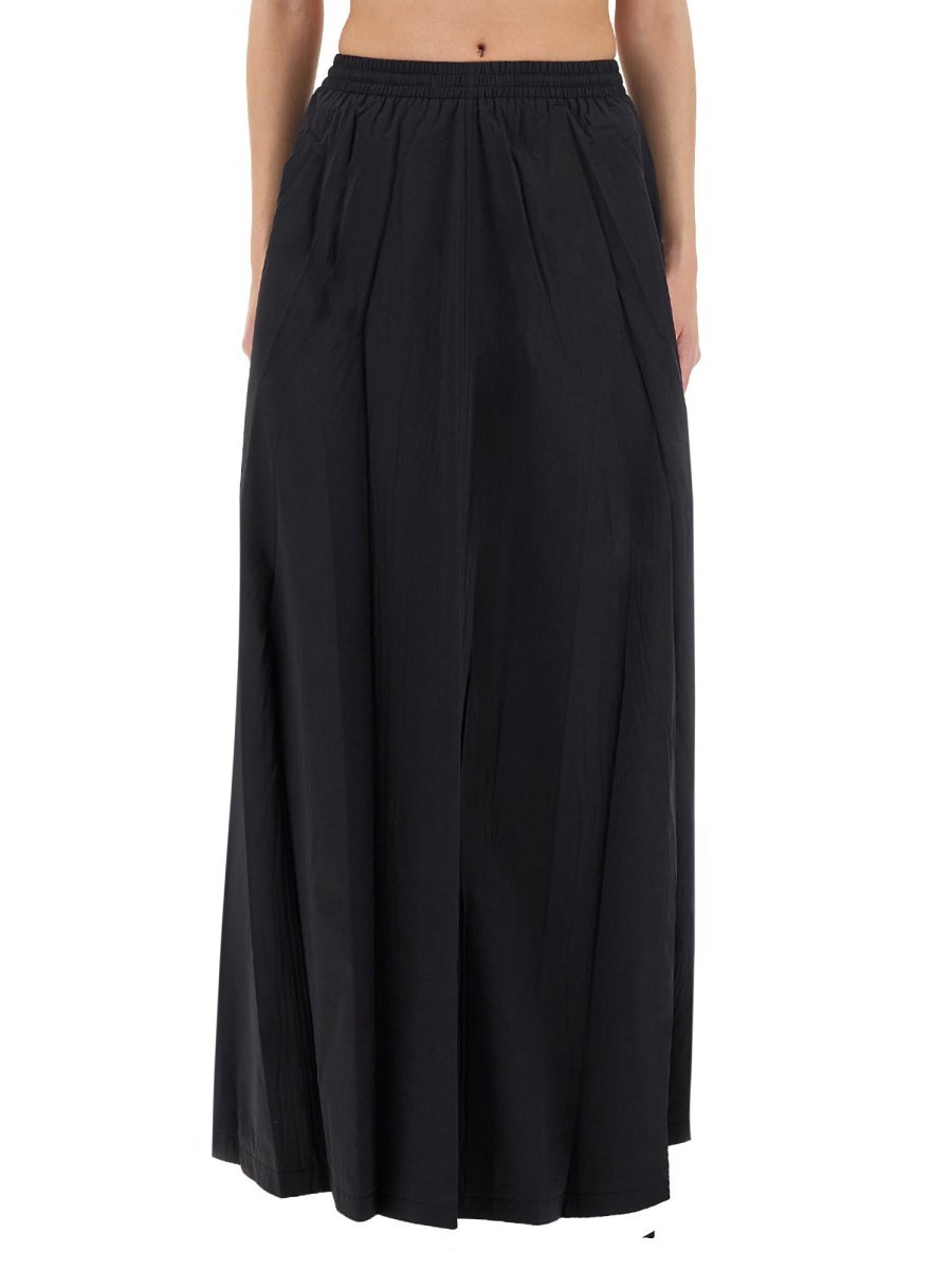 Discover the authentic Balenciaga women's MAXI SKIRT in Black