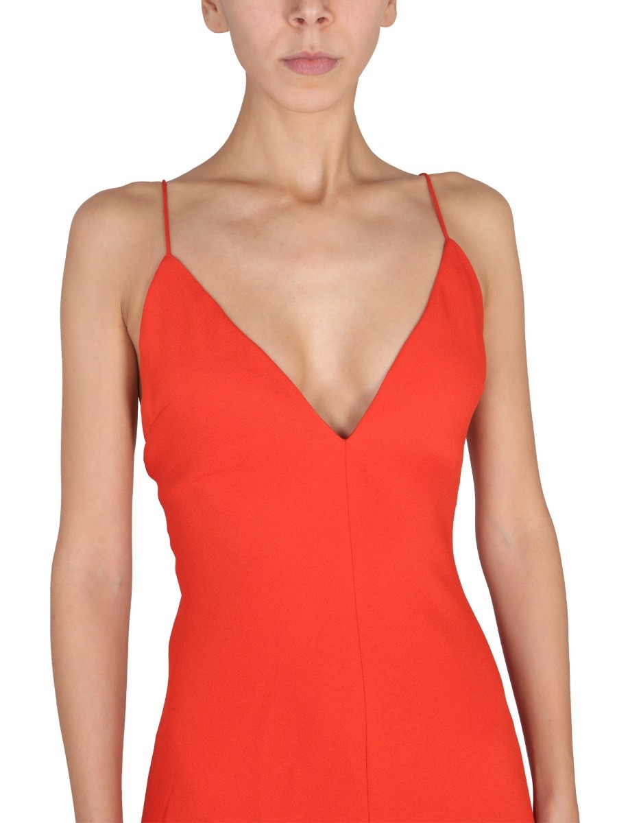 MAXI V-NECK DRESS - Image 4
