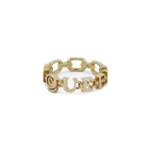 Refresh your wardrobe with the Alexander Mcqueen women's MCQUEEN RING in gold