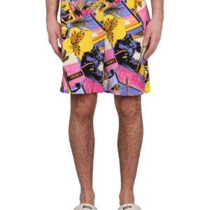 Discover the authentic Palm Angels men's MIAMI BERMUDA in MULTICOLOUR
