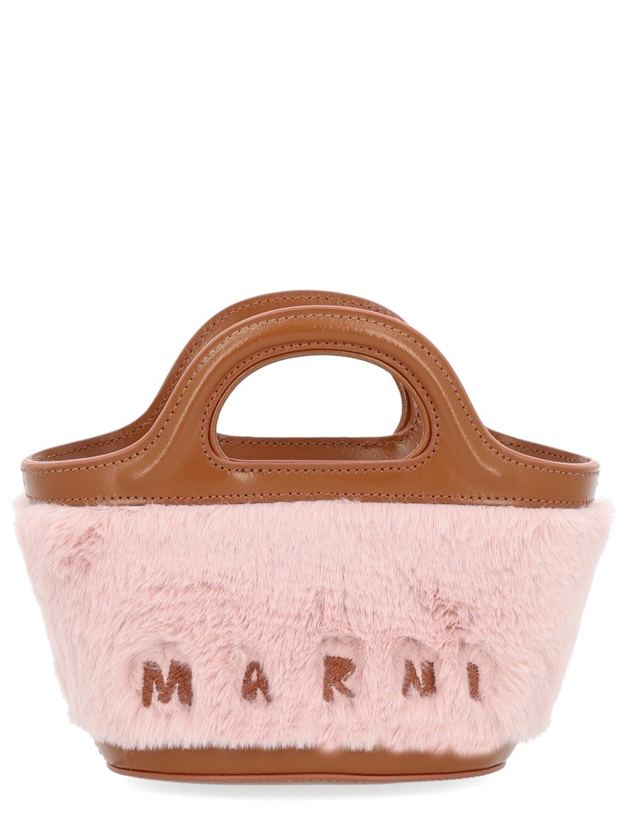 Discover the authentic Marni women's MICRO "TROPICALIA" BAG in Pink