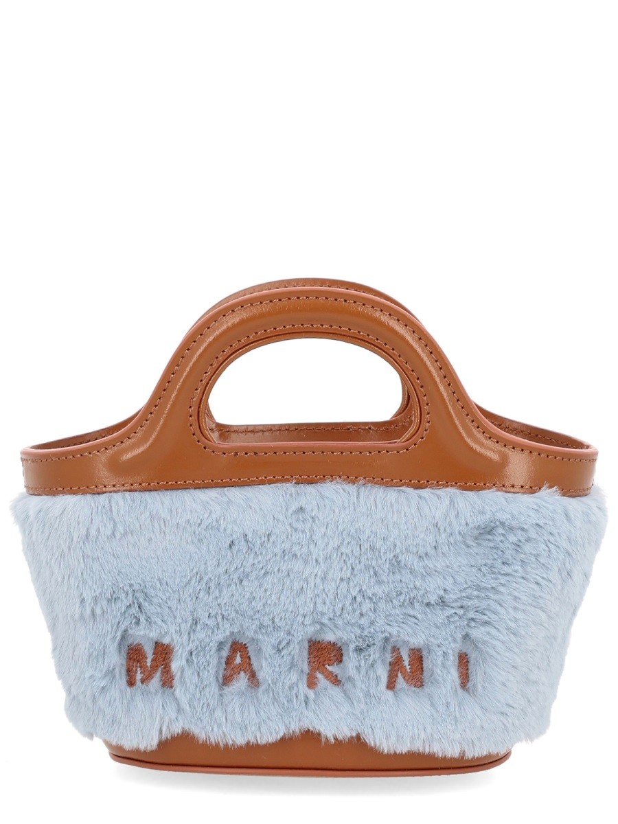 Refresh your wardrobe with the Marni women's MICRO "TROPICALIA" BAG in Azure